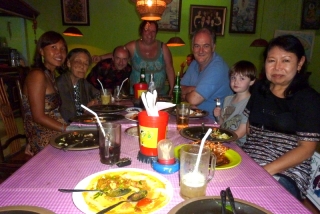 Bali was a family occasion for us too, with Maureen's grandma to visit and Maureen's birthday on the 17th