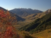 The mountains at Kamikochi were ablaze