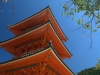 Bright colours on a temple pagoda