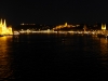 The Danube at night