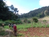 Trekking to the caves
