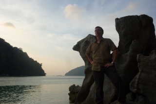 Ko Surin, a tropical island where for once I deemed it okay to wear shorts - just not in this picture