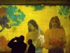 ...with that of Gauguin, who lived and worked with him briefly at nearby Arles