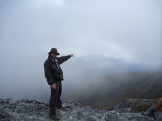 Can you see the Tasman Sea? It was there about ten seconds ago, I swear. Yes, the weather in NZ is that changeable