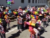 The one we saw most of was from all the local schools, and was of course very cute