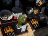 Plastic food. Yes, even the drink is plastic