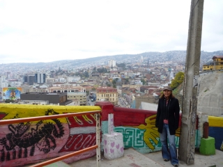 With its endless jumble of multi-coloured buildings, Valpa itself looks like graffiti scrawled across the hillsides