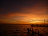 Night falls over the Indian Ocean, seen from almost the westermost point of Oz