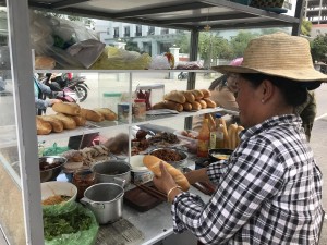 Banh mi stand